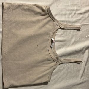 cropped tan color never worn